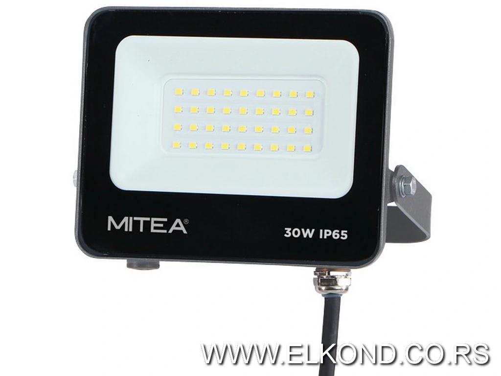 Led reflektor 30W SMD M480030-S5 6500K MITEA tamno sivi
